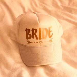 Bride baseball hat